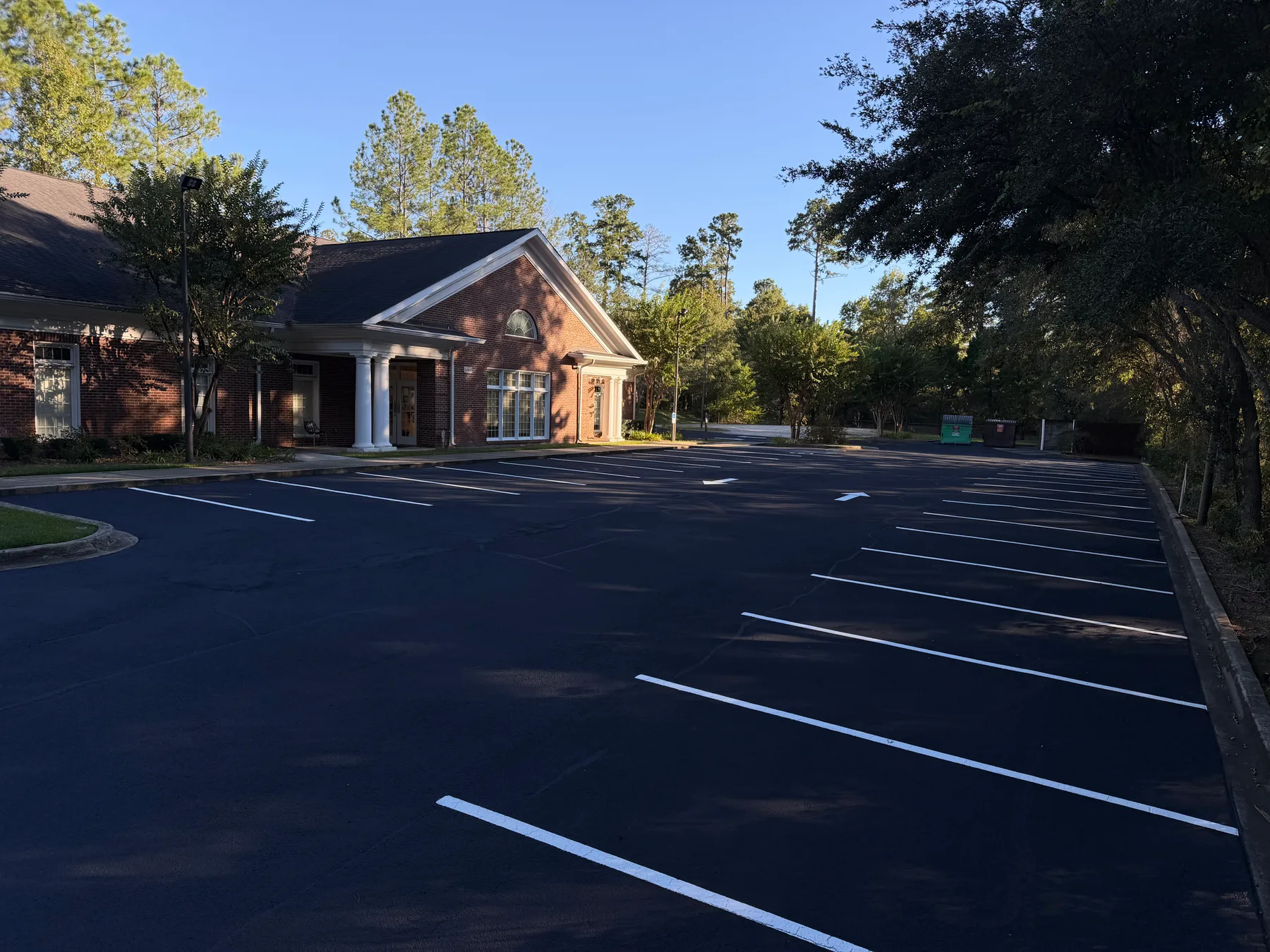 What Goes Into a New Parking Lot Striping Layout